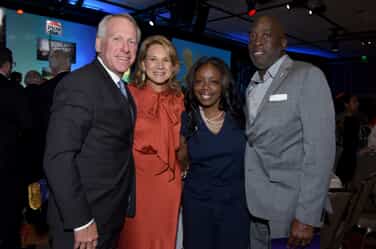 John & Jennifer Gates, Vana & Willie Parham